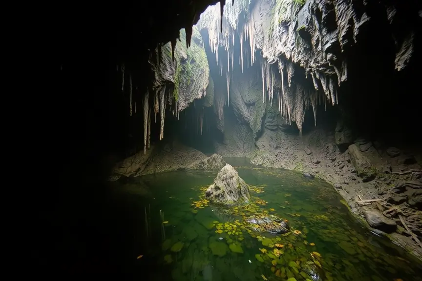 Level 8: Cave System