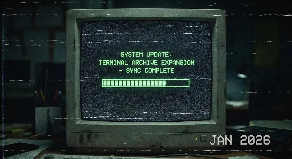 SYSTEM UPDATE: TERMINAL ARCHIVE EXPANSION